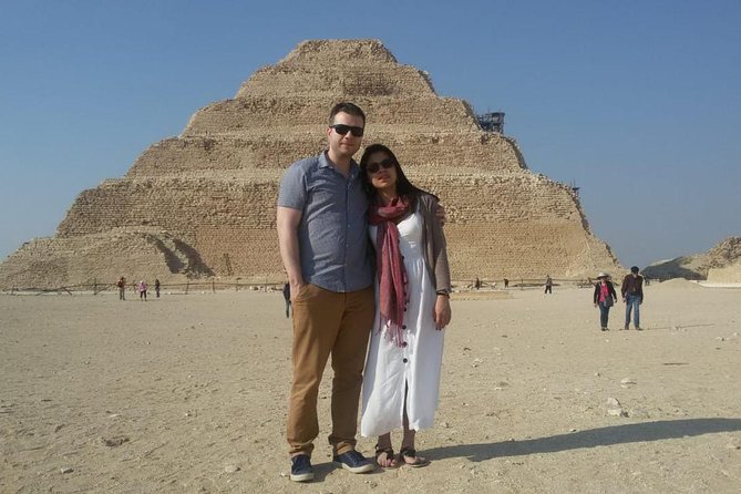 Private full day tour to Giza Pyramids, Sphinx, Sakkara and Dahshour with guided - Stop 4: Saqqara Pyramids Area (Step Pyramid Focus)