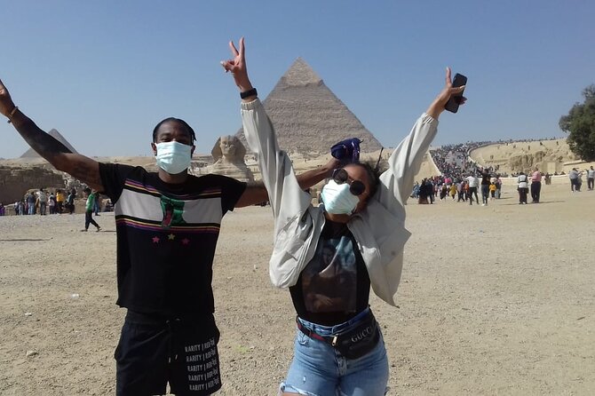 Private full day tour to Giza Pyramids, Sphinx, Sakkara and Dahshour with guided - Hotel Pickup and Air-Conditioned Comfort (Cairo Traffic, Managed)