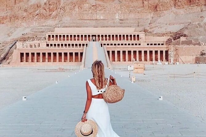 Private full Day Tour To Luxor from Sharm El Sheikh by flight - Deir el-Bahari and Hatshepsut: temple terraces carved into the mountain