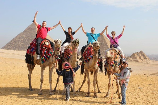 Private Full-Day Tour to Pyramids of Giza,Sakkara and Memphis - Giza pyramids and the Sphinx: focus on Khufu first, then widen your view