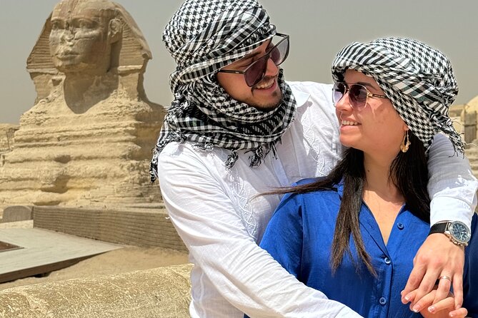 Private Giza Pyramids & Sphinx Day Tour with Lunch from Cairo - Stop 5: Great Sphinx (The Myth Meets the Evidence)