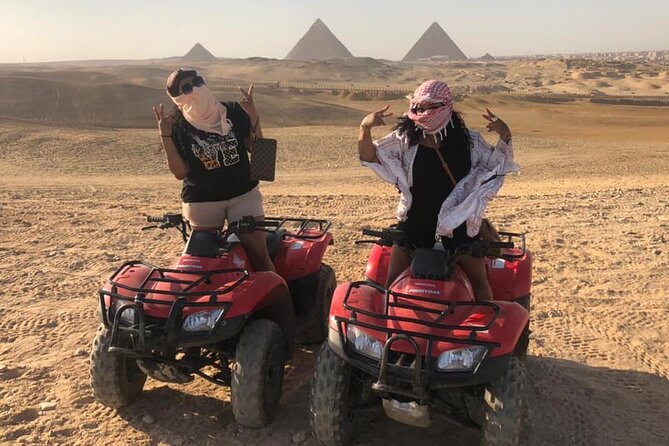 Private Giza Pyramids, Sphinx, Quad Bike, Camel Ride, Nile Dinner Cruise - Pyramids of Giza + Sphinx: what you actually get