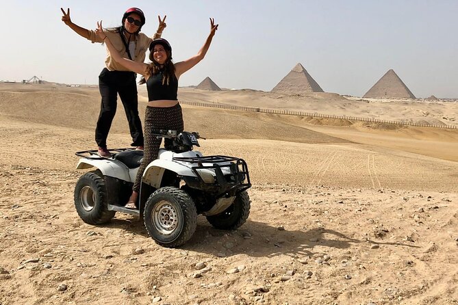 Private Giza Pyramids, Sphinx, Quad Bike, Camel Ride, Nile Dinner Cruise - Bazaars and the optional lunch gap