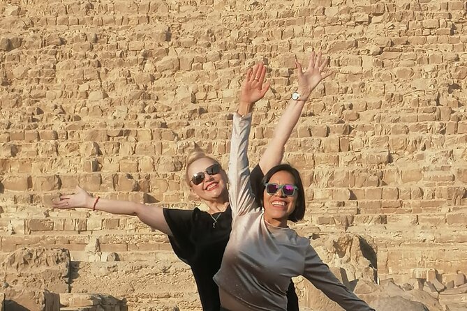 Private Giza Pyramids,Sphinx,camel,lunch, 2 tombs,Great Pyramid - Inside the tombs: decorated reliefs and the human side of Giza