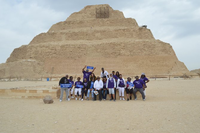 Private guide day Giza Pyramids &camel & Saqqara And Memphis - Saqqara’s Step Pyramid: the City of the Dead, explained clearly