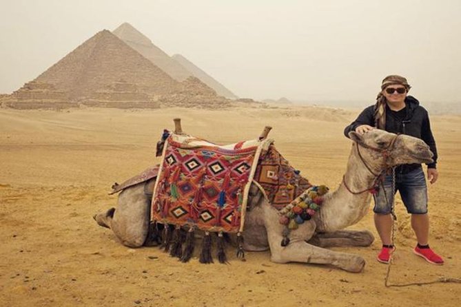 Private Guided Day Tour of Giza and Saqqara with Egyptian Lunch and Camel Ride - Great Sphinx: bigger than you expect, plus the storytelling you want