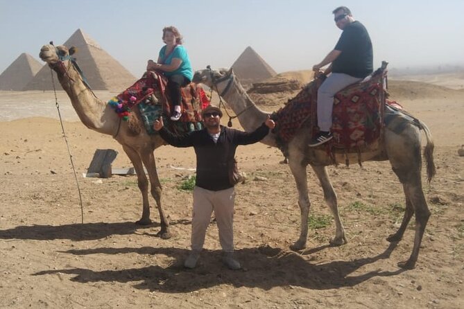 Private Guided Tour Pyramids of Giza,Sphinx, Saqqara and Memphis - The Giza Pyramids: Khufu, Khafre, Menkaure, and the best way to plan your photos