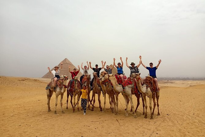 Private guided tour to Giza Pyramids, Sphinx, Memphis, & Saqqara - Hotel pickup, mobile tickets, and time management