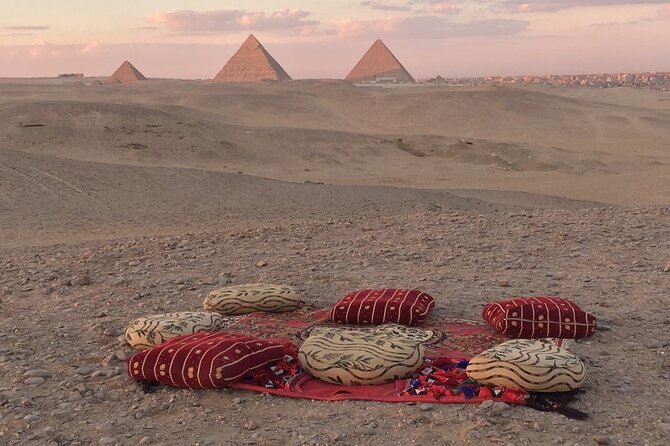 Private Guided tour to Giza Pyramids,Sphinx Camel Ride and Lunch - Pyramids of Cheops, Chephren, and Mykerinus: Seeing the Big Picture