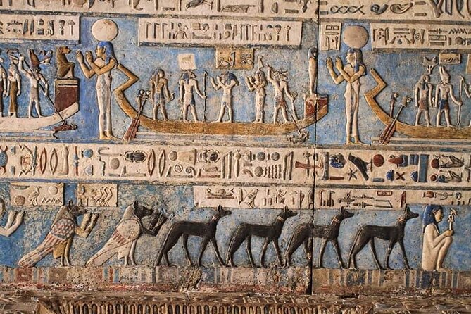 Private Half-day Dendera Temple - Inside the column hall: preserved space you’ll want to slow down for