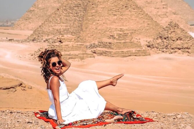 Private Half Day Giza Pyramids & Camel &Lunch &Shopping - Stop at Giza’s pyramids: Cheops, Chephren, Menkaure, and the wider area