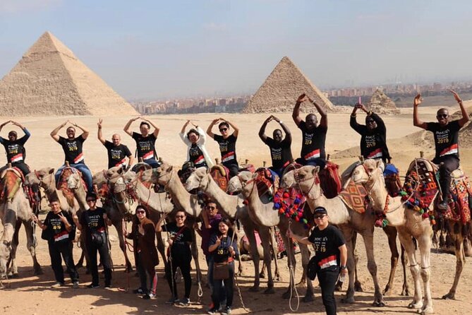 Private Half Day Pyramids Giza, Sphinx with Lunch and shopping - Stop 1: Pyramids of Giza with Khufu, Khafre, Menkaure