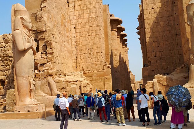 Private Luxor East Bank's Best Sights from Luxor - The real value: an Egyptologist who helps you read the temples