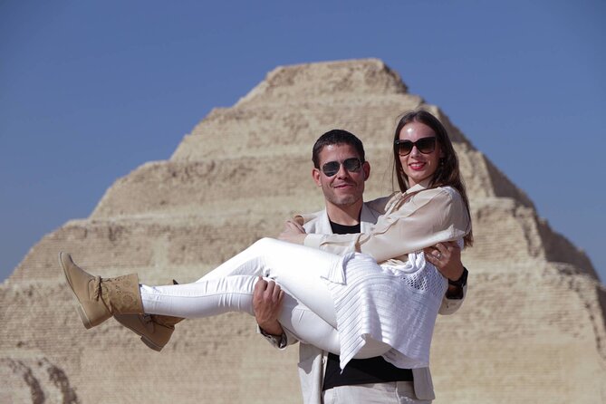 Private Shore Excursion Giza Pyramids and Sakkara with Lunch from Alexandria - Memphis and Saqqara: the Step Pyramid era and the bigger picture