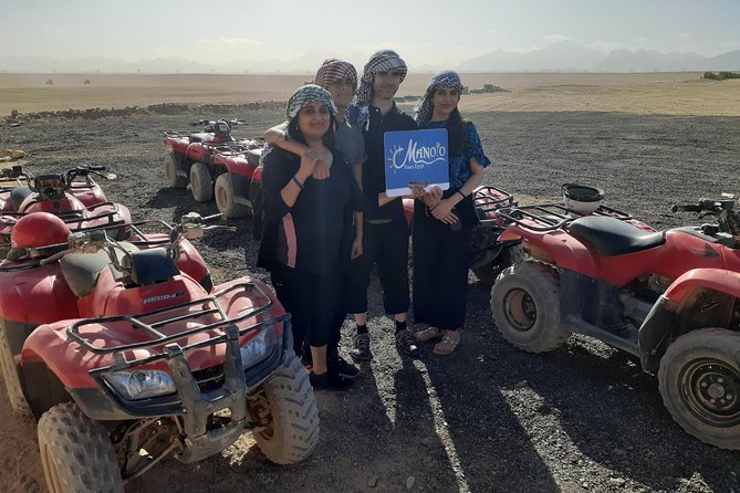 PRIVATE TOUR ! 3 Hours Safari by Quad Bike - Hurghada - The dune ride: mountains, plains, and desert animals