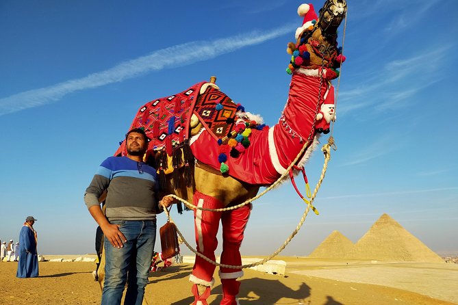 Private tour Giza Pyramids and Sphinx with camel ride - The Pyramids of Giza walk: Cheops first, then the big-picture views