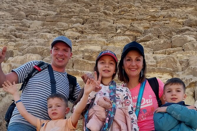 Private Tour: Giza Pyramids & Cairo Museum & Bazaar(All included) - Great Sphinx stop: using the same ticket and learning the story behind the rocks