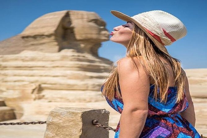 Private Tour Giza pyramids Sphinx Egyptian Museum Khan El-Khalili Camel Ride, - Between pyramids and museum: how the guide helps you slow down