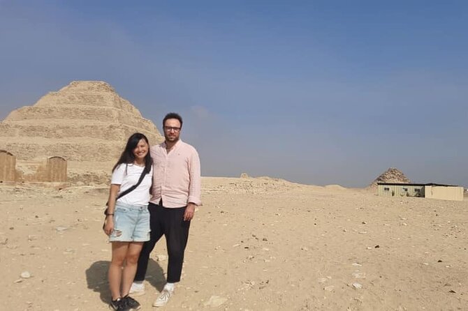 Private Tour Giza Pyramids, Sphinx, Memphis, Saqqara and Camel Ride - Saqqara Step Pyramid: an early stone breakthrough that’s easier to take in