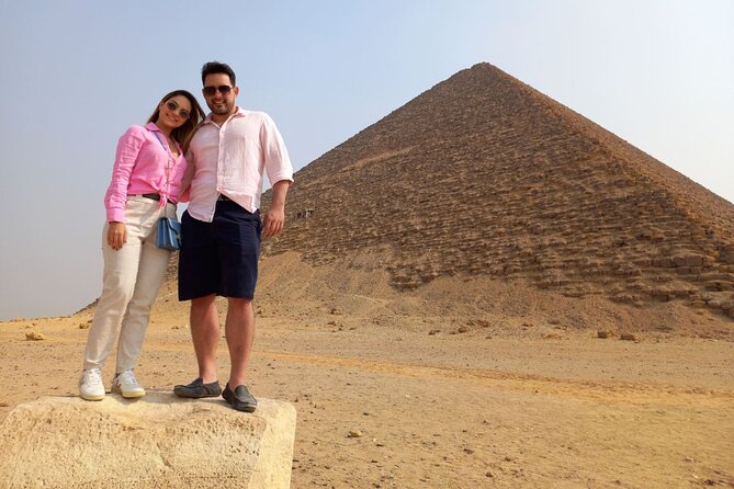 Private Tour Giza Pyramids Sphinx Sakkara and Dahshur - Hotel pickup and the A/C comfort you’ll be glad you paid for