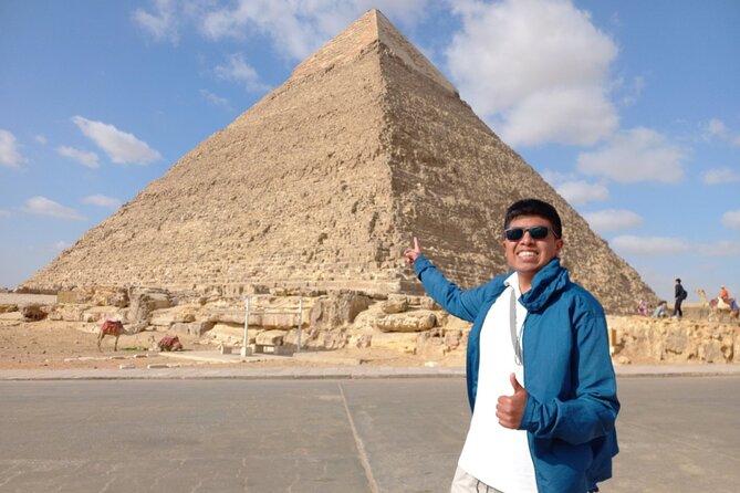 Private Tour Giza Pyramids Sphinx Sakkara and Memphis - Mit Rahina Museum and Memphis: where big statues anchor the story