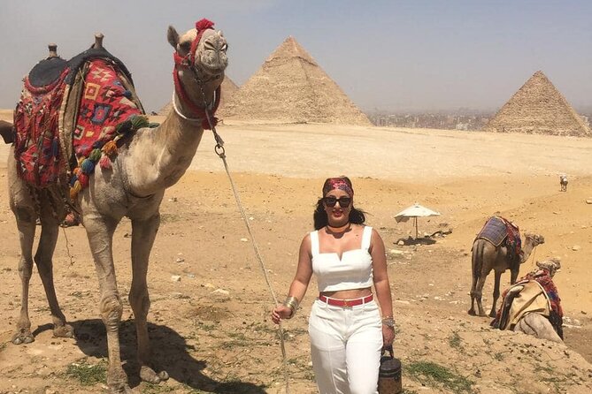 Private Tour Giza Pyramids ,Sphinx,Memphis,Saqqara&Pyramid Inside - Cheops, Khafre, Menkaure: what the short stops do well