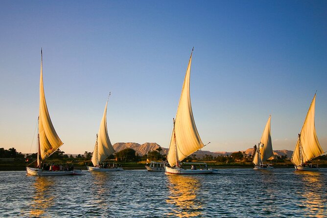 Private Tour in Aswan : Felucca and Nubian village - How the Kornish Al Nile felucca ride sets the tone