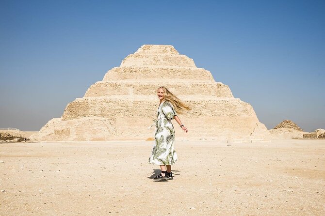Private tour to Giza pyramids and Sakkara and Memphis museum - Giza pyramids and the Great Sphinx: the day’s main stage