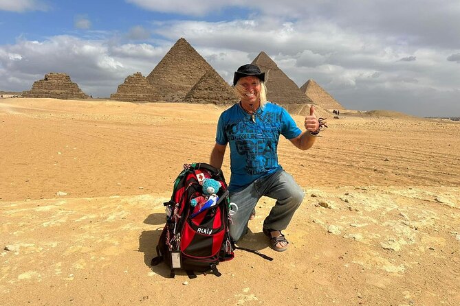 Private Tour To Giza Pyramids, Museum, Old Cairo & Grand Bazaar. - First stop: Pyramids of Giza, Sphinx, and the Valley Temple
