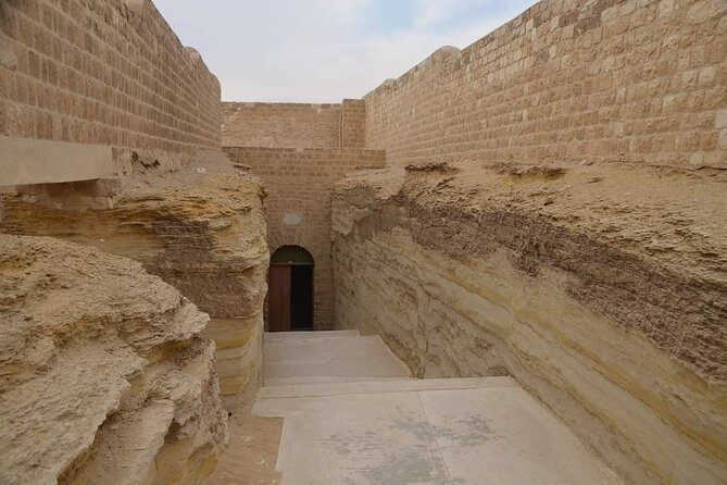 Private Tour to Giza Pyramids Sphinx Memphis and Saqqara - Unas Pyramid interior timing (before noon) and the Memphis open-air museum