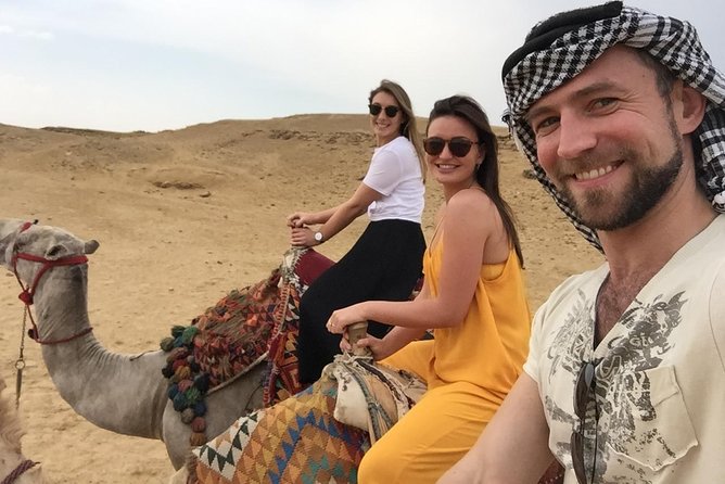 Private Tour to Giza Pyramids Sphinx with Camel Riding - Plateau Photo Time: Getting the Classic Three-Pyramid Frame