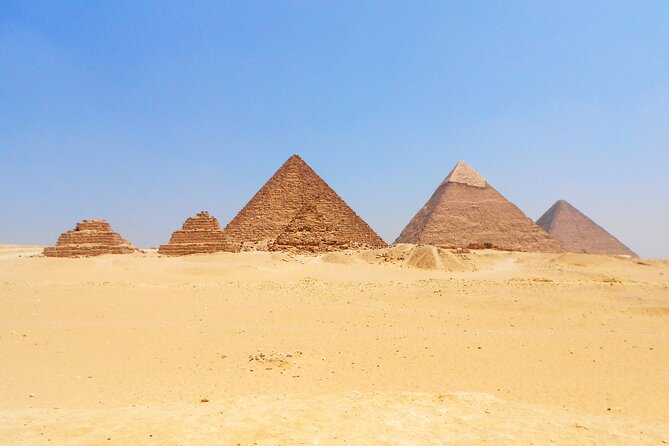 Private tour to Giza, Sakkara, Memphis with Camel and Lunch - Giza: camel ride first, then the pyramid walk you came for
