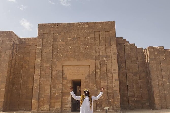 Private Tour To Sakkara, Memphis, and Dahshur - First stop: Saqqara and the Step Pyramid timing