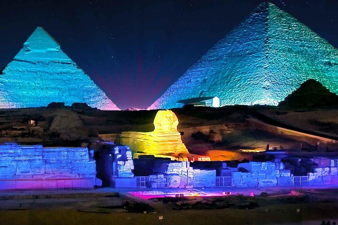 Private Tour To Sound and Light Show at Giza Pyramids - The Sound & Light show: what you’ll actually watch and hear