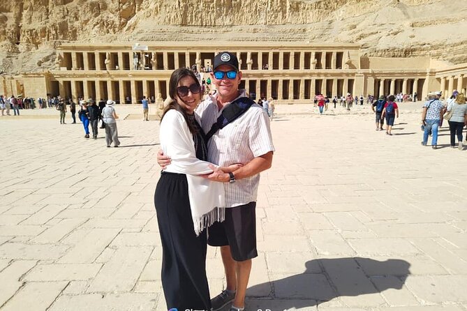 Private Tour Valley king, Hatshepsut temple ,colossal statue Memnon West Luxor - Hatshepsut Temple: a female ruler’s story in limestone layers