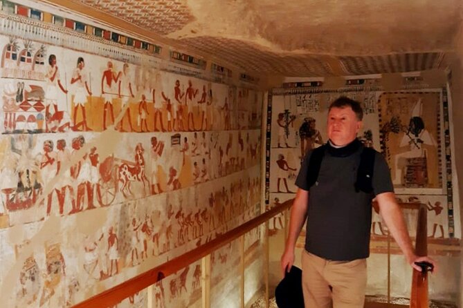 Private tour West Bank Luxor: Valley of the Queens, Nobles, lunch - Stop 1: Tombs of the Nobles and the painted world of courtiers