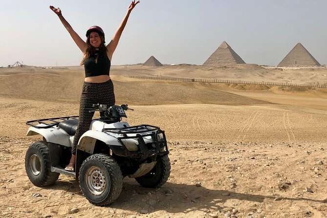 Private Tours Giza Pyramids ,Sphinx ,Quad Bike& Safari Camel Ride - Who should book this Giza pyramids + quad combo