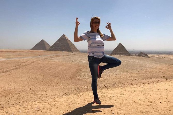 Private trip to Giza pyramids Sakkara Memphis & shopping - Giza pyramids and the Great Sphinx in about 3 hours