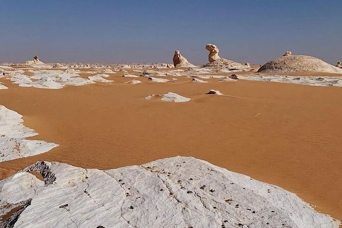Private White Desert tour one Full day from Cairo - Black Desert: Gabal el Marsos and the look of iron-black rocks