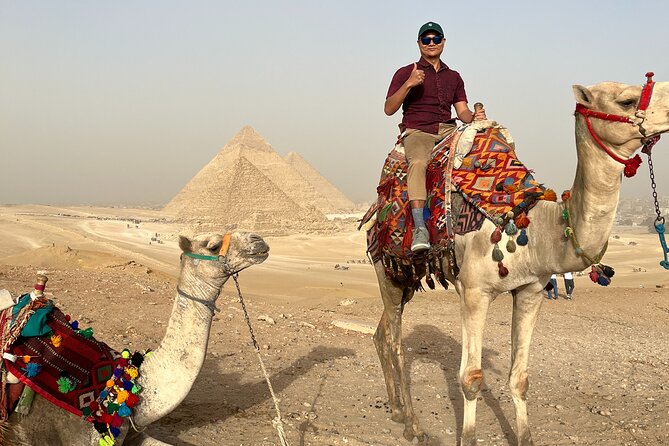 PrivateTour Visiting Giza Pyramids and The Great Sphinx - Saqqara and Djoser: The Pyramid Evolution Context