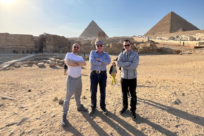PrivateTour Visiting Giza Pyramids and The Great Sphinx - Getting Around: Air-Conditioned Vehicle and Pickup That Saves Time