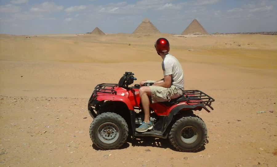 Pyramids of Giza: 1-Hour Quad Bike Desert Safari - Key highlights to know before you go