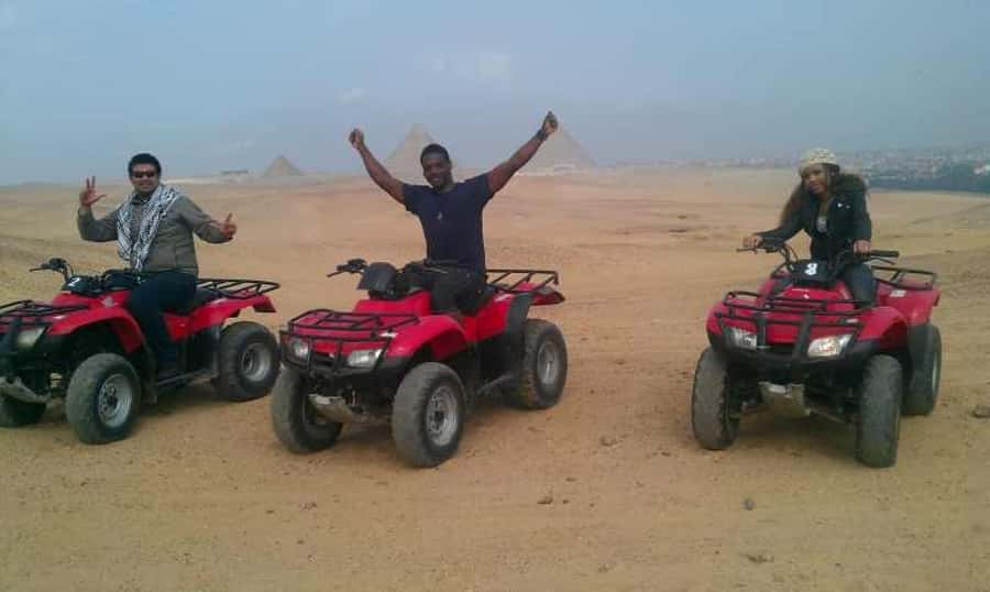 Pyramids of Giza: 1-Hour Quad Bike Desert Safari - Quad Biking Beside the Giza Pyramids (Without Entering the Complex)