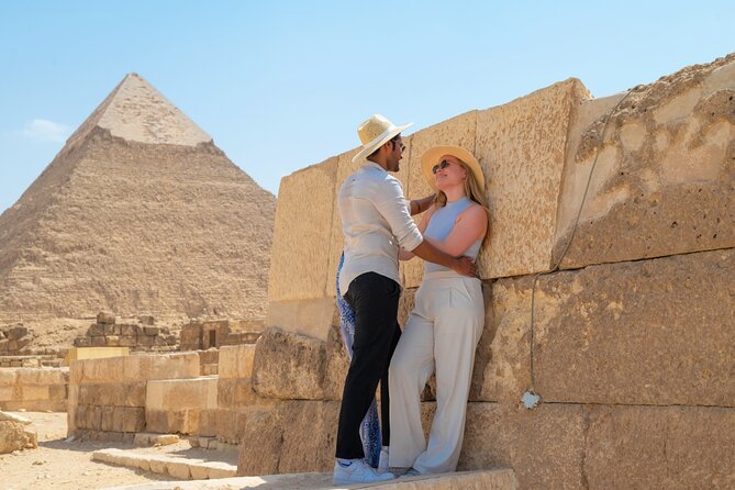 Pyramids of Giza Photoshoot & Tour with Camel, Horse & Shopping - Stop 4: The Great Sphinx Close-Up Photos
