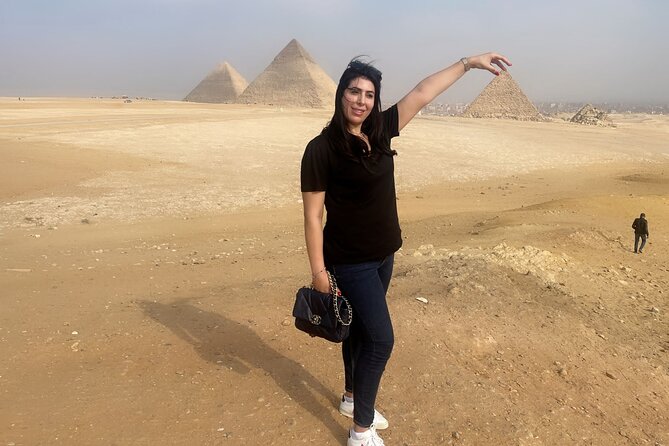 Pyramids of Giza private day tour Sakkara Memphis - 8:00am Pickup and a Private Flow Through Cairo’s Classics