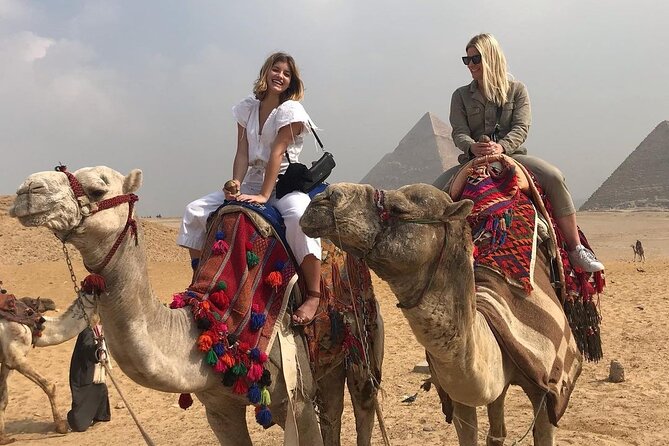 Pyramids of Giza-Saqqara-Dahshur and Memphis Private Day Tour - Stop 1: Pyramids of Giza (Sphinx Area and Panoramic Views)