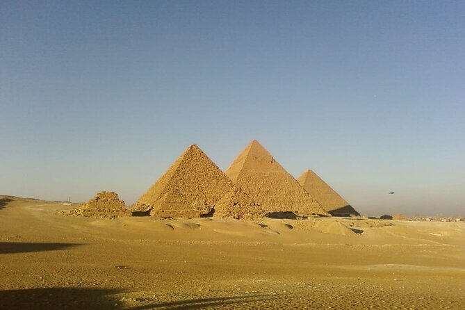 Pyramids of giza ,Sphinx,riding camel and driving a quad bick ATV. - Pyramids of Giza on foot: close views plus mastaba tomb entry