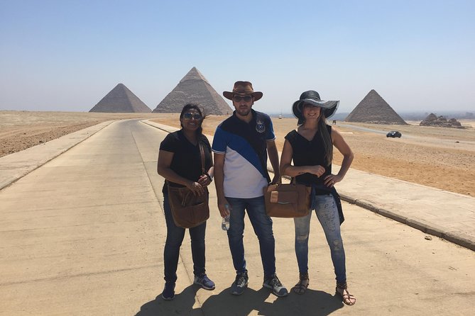 Pyramids of Giza,Egyptian Museum & Khan El Khalili Bazaar day tour - Pyramids of Giza: Cheops, Chephren, and Mykerinus