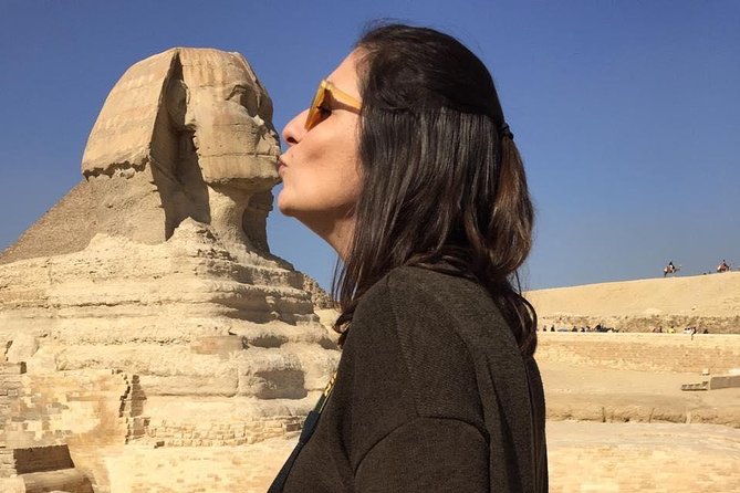Pyramids of Giza,Egyptian Museum & Khan El Khalili Bazaar day tour - Great Sphinx and Valley Temple at Chephren’s Site