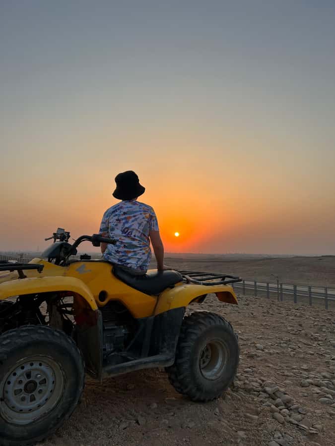Pyramids Quad Biking Adventure - The Quad Ride on Golden Sand: What 1 Hour Feels Like